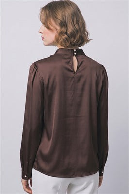 CRYSTAL EMBELLISHED BLOUSE