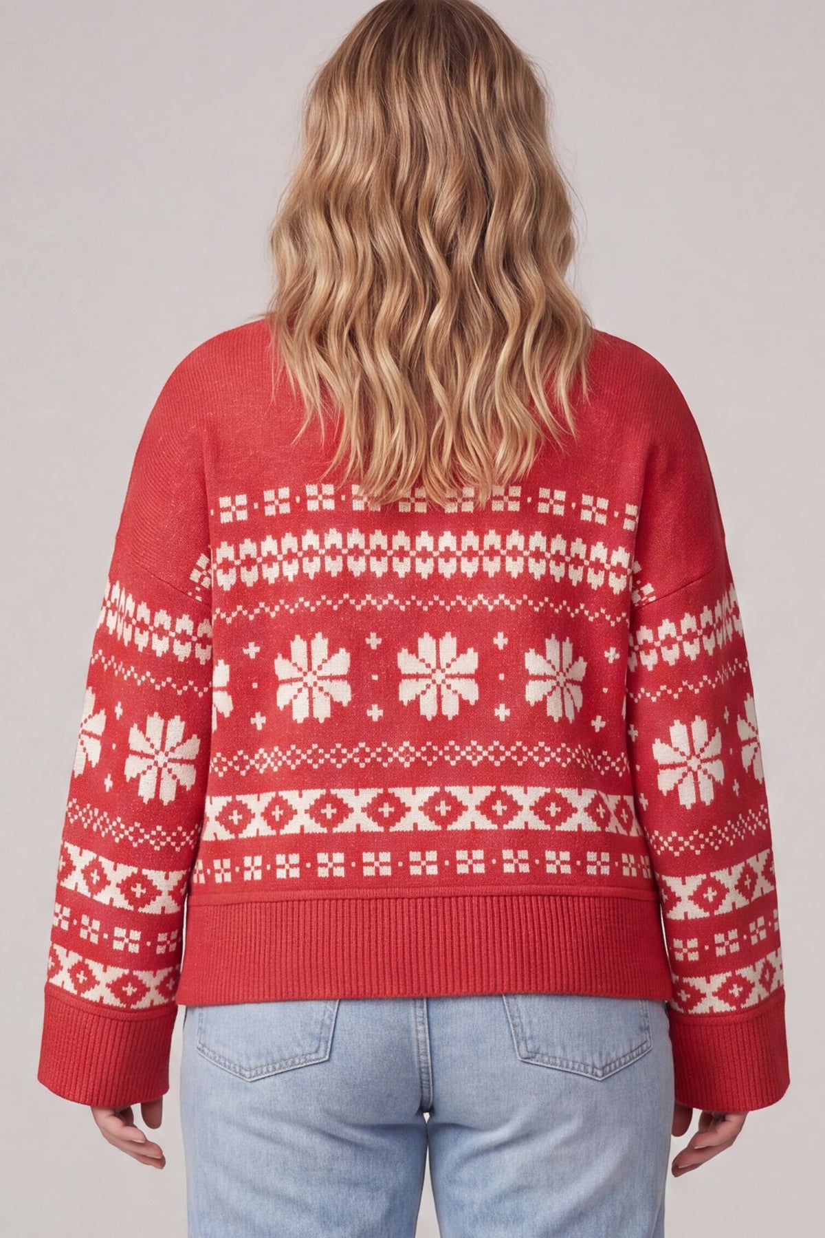 NORDIC PATTERNED SWEATER