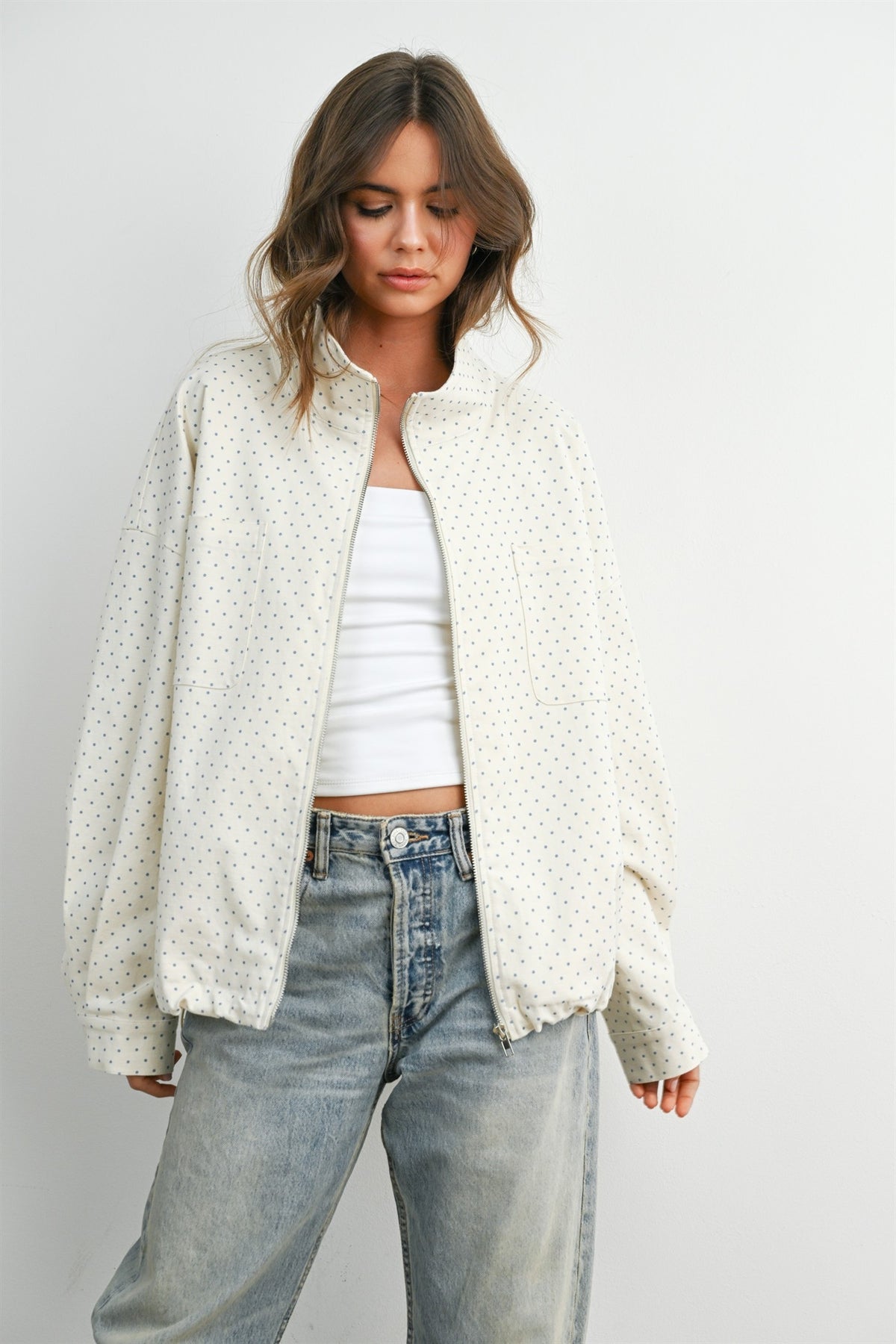 BISCOTTI MINI POLKA DOT JACKET