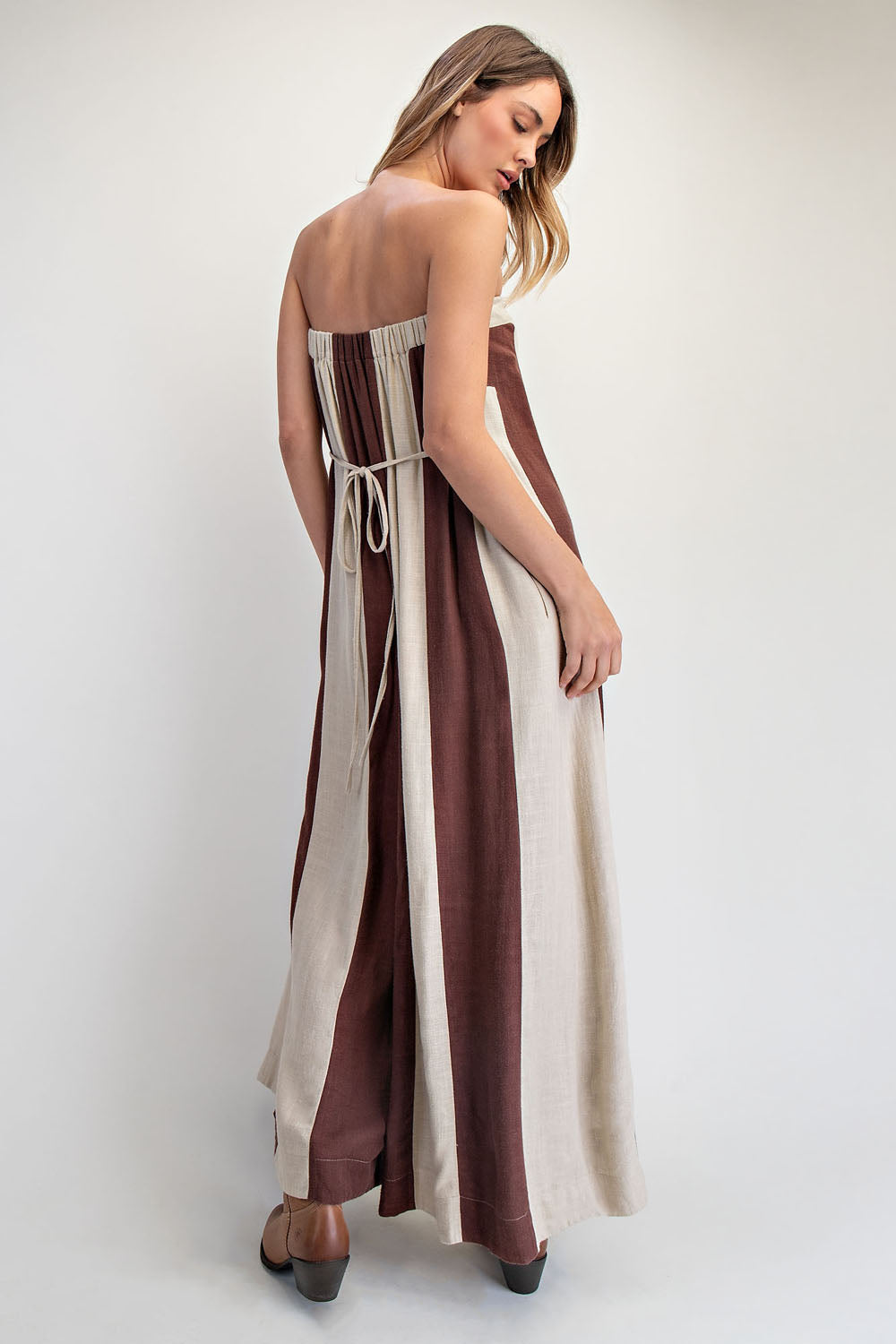 BOLD IN STRIPES CLASSIC JUMPSUIT