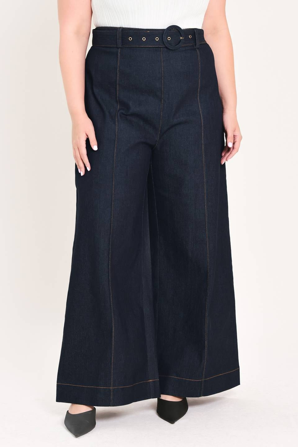 PLUS - DENIM PANT