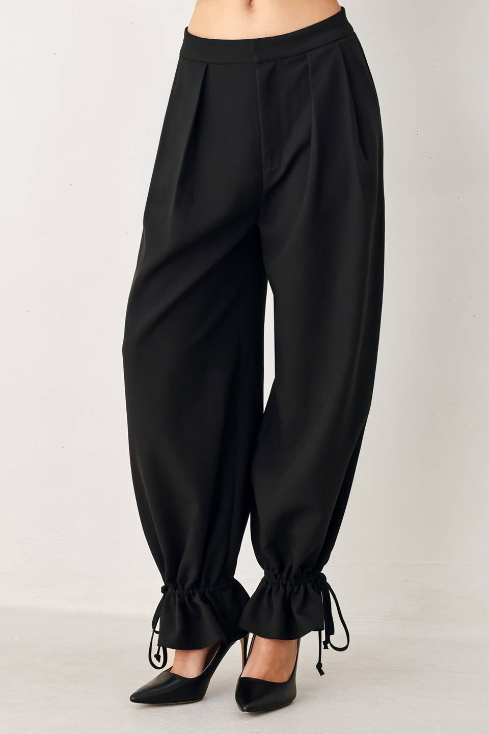 SOLID WOVEN PANT