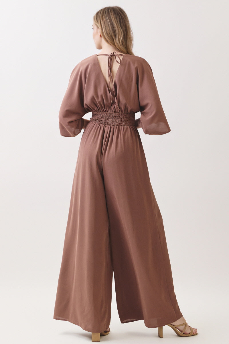 WIDE LEG JUMPSUIT