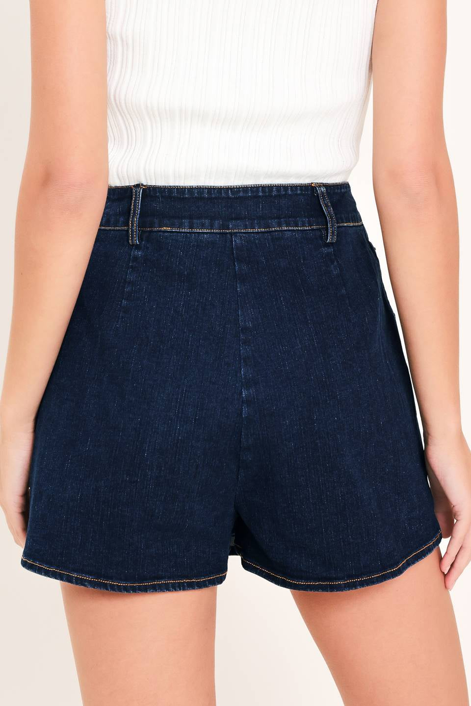 DENIM SKORT