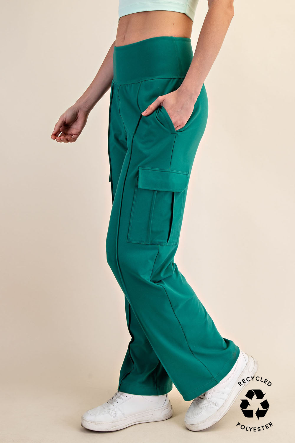 BUTTER SOFT HIGH WAIST CARGO PANTS