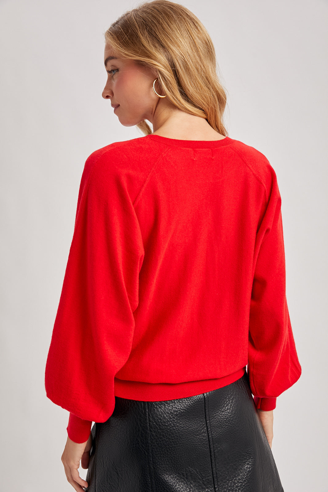 LT WEIGHT KNIT SWEATER